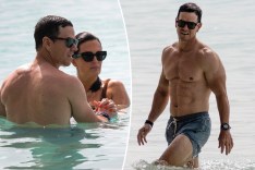 Ripped Mark Wahlberg holds hands with wife Rhea Durham during sun-soaked Barbados trip ahead of Christmas