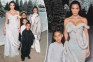 Kim Kardashian channeled ‘the original Elsa’ with her vintage Mugler Couture gown at Christmas party