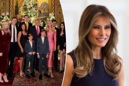 Why Melania Trump was absent from family Christmas card