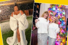 Lizzo, Laura Dern and Reese Witherspoon get in the holiday spirit.