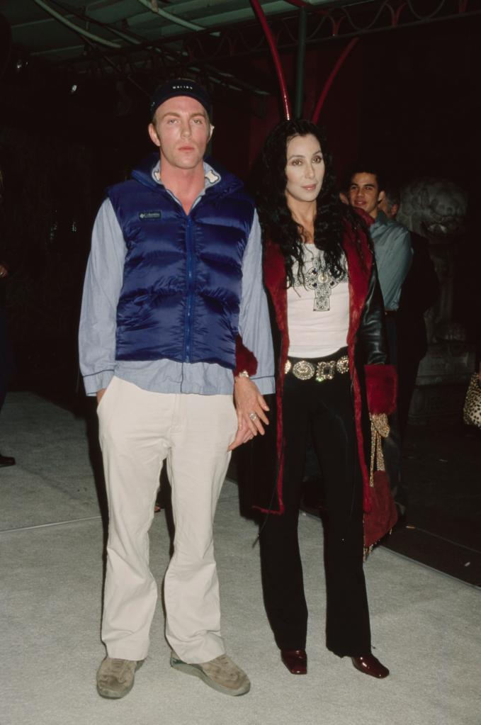 Cher and son Elijah Blue Allman in 2001