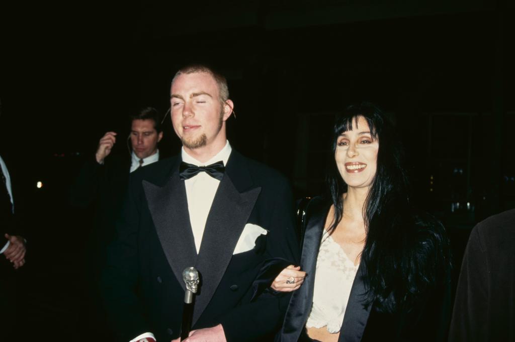 Cher and son Elijah Blue Allman in 1994