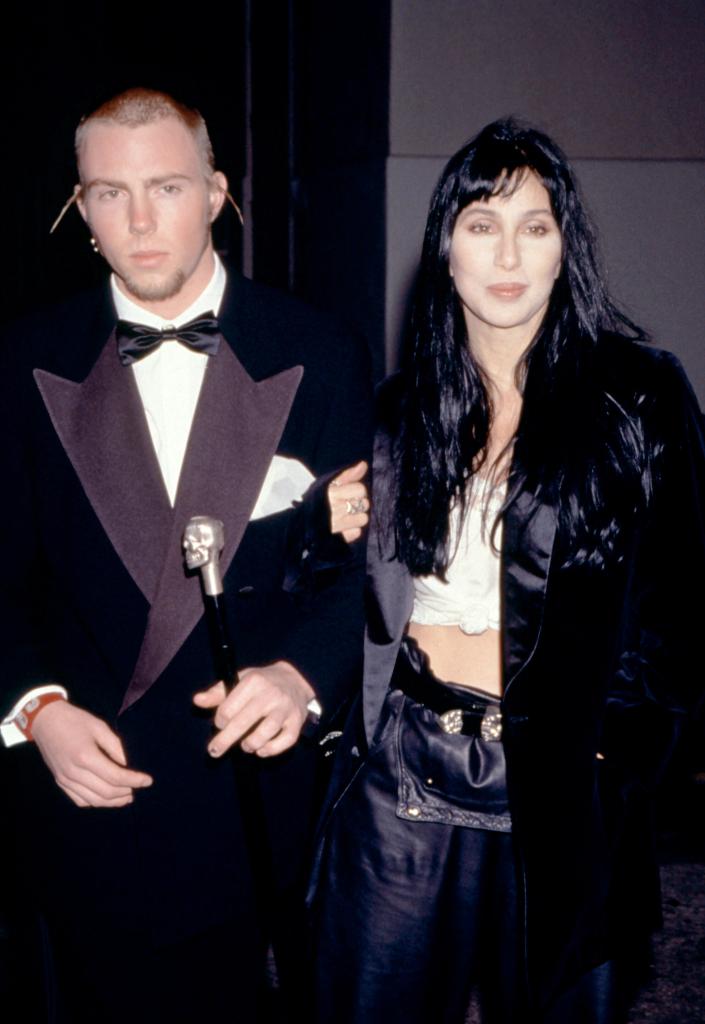 Cher and son Elijah Blue Allman in 1994
