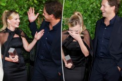 See what Margot Robbie’s husband did that left her laughing uncontrollably on red carpet