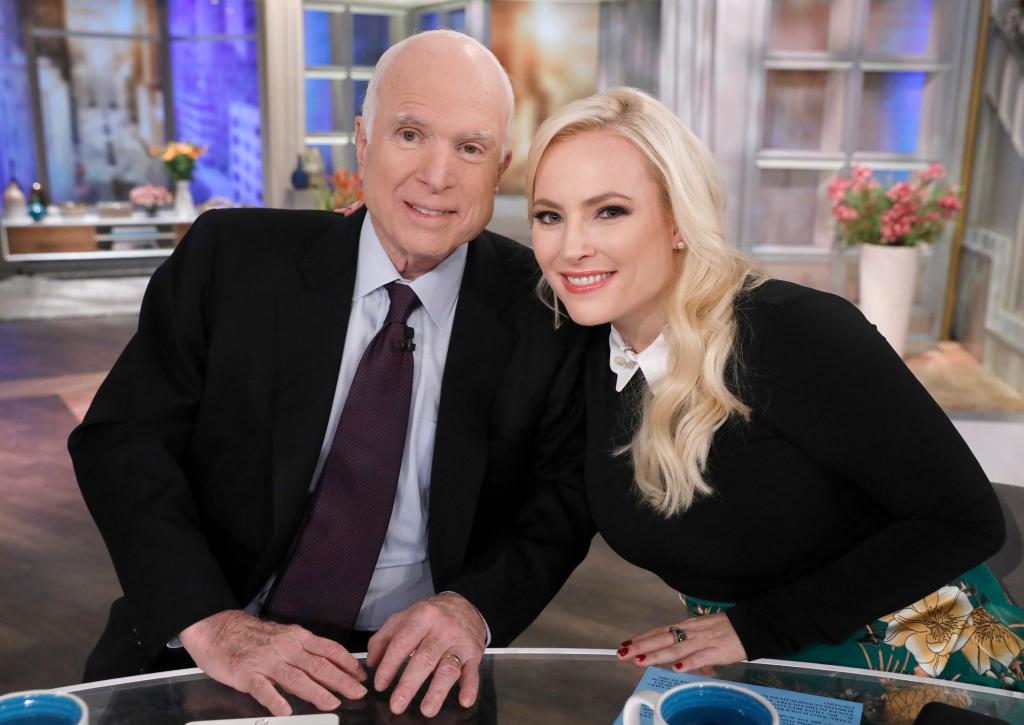 Meghan McCain on "The View" with John McCain